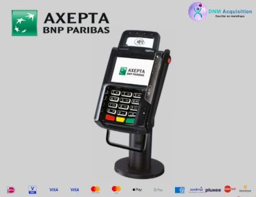 Terminal de paiement avec lien caisse Axepta 