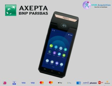 Axepta, terminal de paiement Bancontact mobile